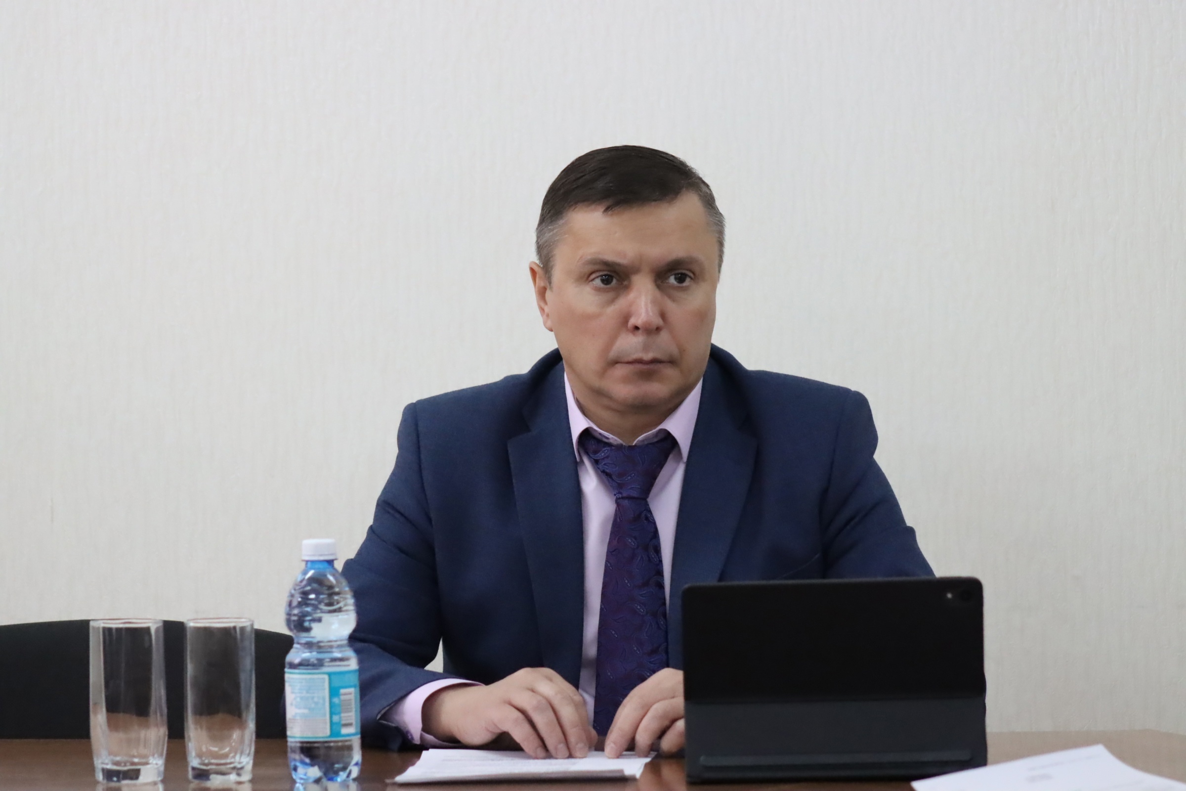 Заседание комиссии по обеспечению безопасности дорожного движения на территории Мелекесского района.