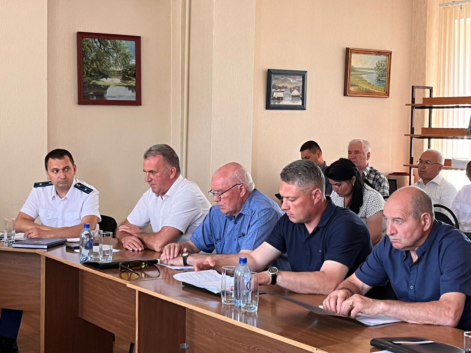 Заседание Совета депутатов Мелекесского района.