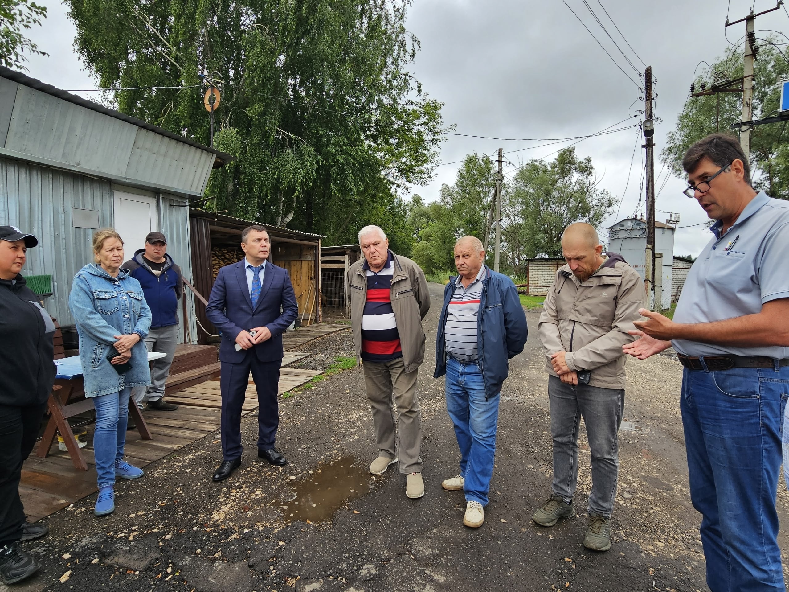 Приемка дороги в СНТ &quot;Радуга&quot;.