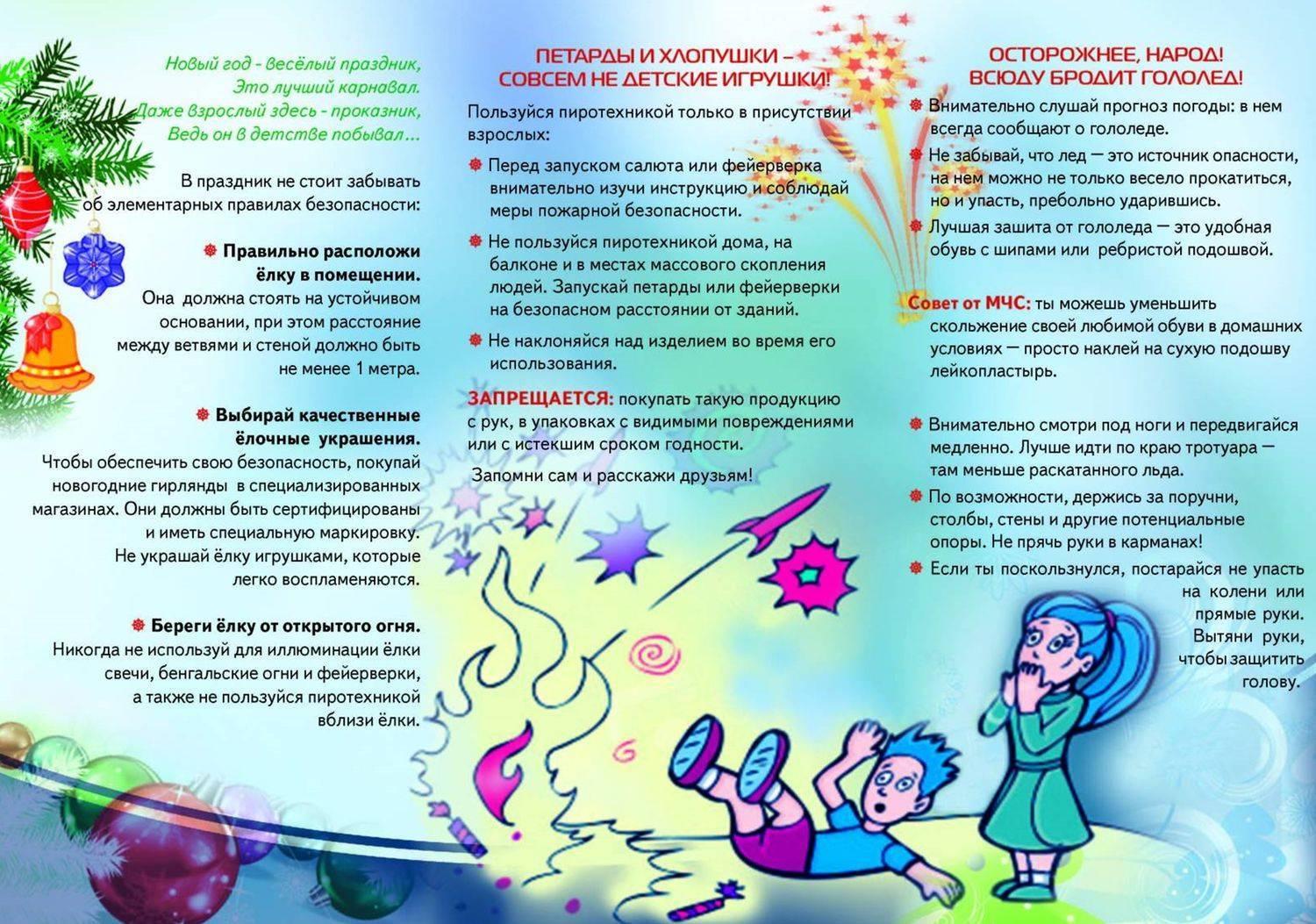 Проведение Новогодних праздников.