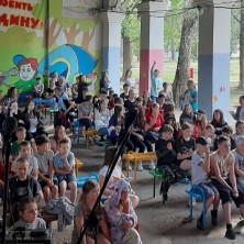 На днях в детском лагере «Звездочка» началась третья смена, посвященная 600-летию со дня обретения мощей преподобного Сергия Радонежского.