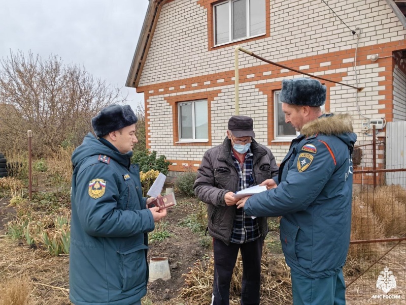 Противопожарный ликбез для жителей Мелекесского района.