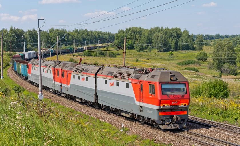 Первый экспортный поезд из Ульяновской области отправился в Китай.