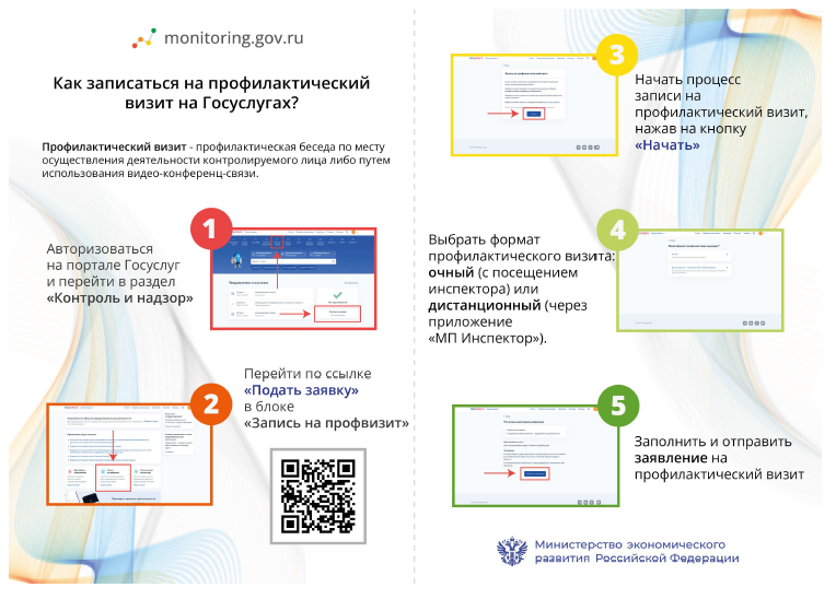Работодатели могут самостоятельно инициировать профилактический визит и задать инспектору интересующие их вопросы в области квотирования рабочих мест для трудоустройства инвалидов..