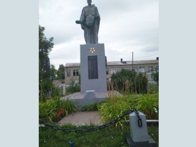 Обелиск воинам Великой Отечественной войны, 1965 год.