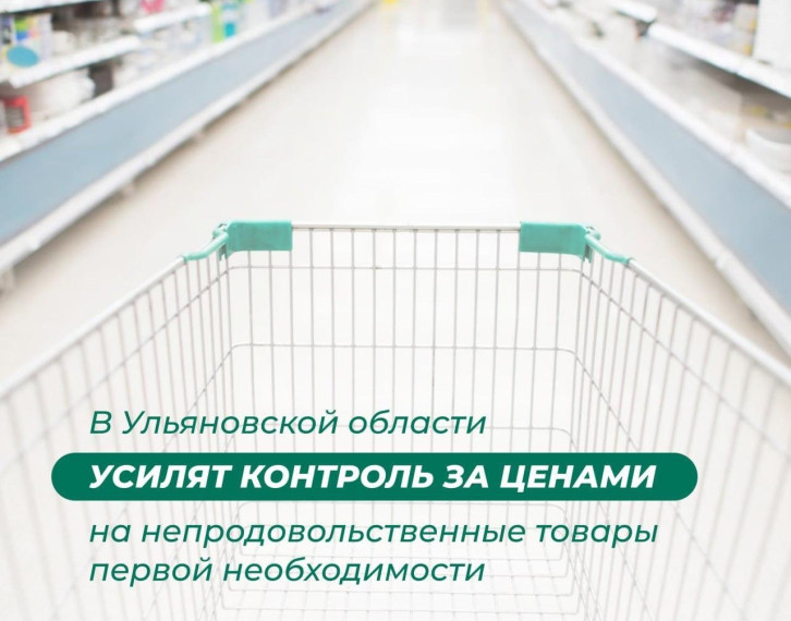 В Ульяновской области усилят контроль за ценами на непродовольственные товары первой необходимости. В Ульяновской области усилят контроль за ценами на непродовольственные товары первой необходимости.